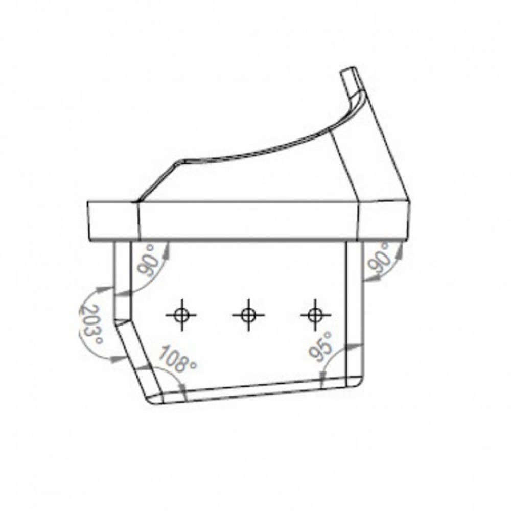 Cast iron Burn pot for pellet stove Gruppo AMG and others., 109x96mm | Burn Pots for Pellet Stoves | Pellet Stove Parts |