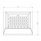 Stainless steel Burn pot for pellet stove RAVELLI and others | Burn Pots for Pellet Stoves | Pellet Stove Parts |
