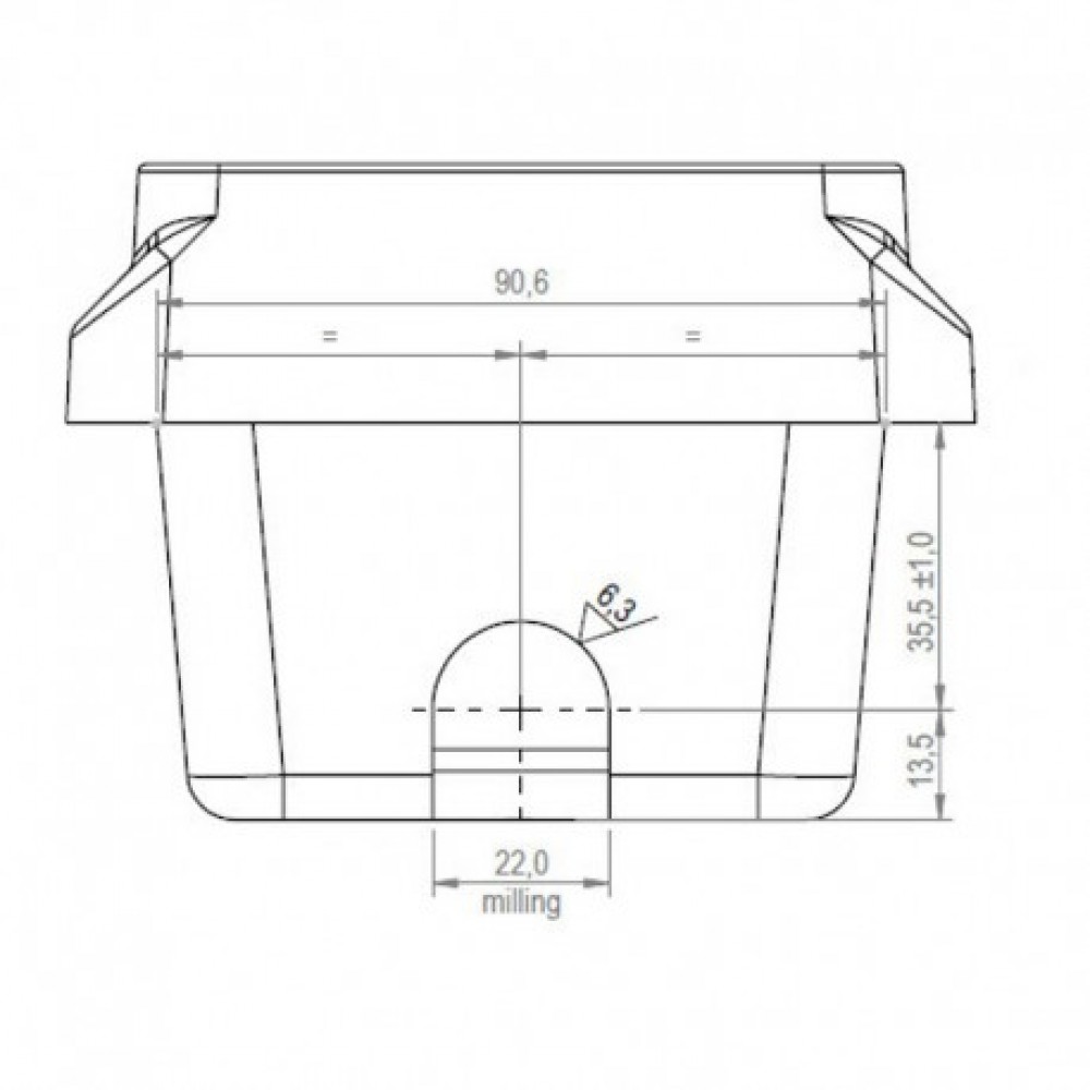 Cast iron Burn pot for pellet stove Arce and others., 95x70mm | Burn Pots for Pellet Stoves | Pellet Stove Parts |