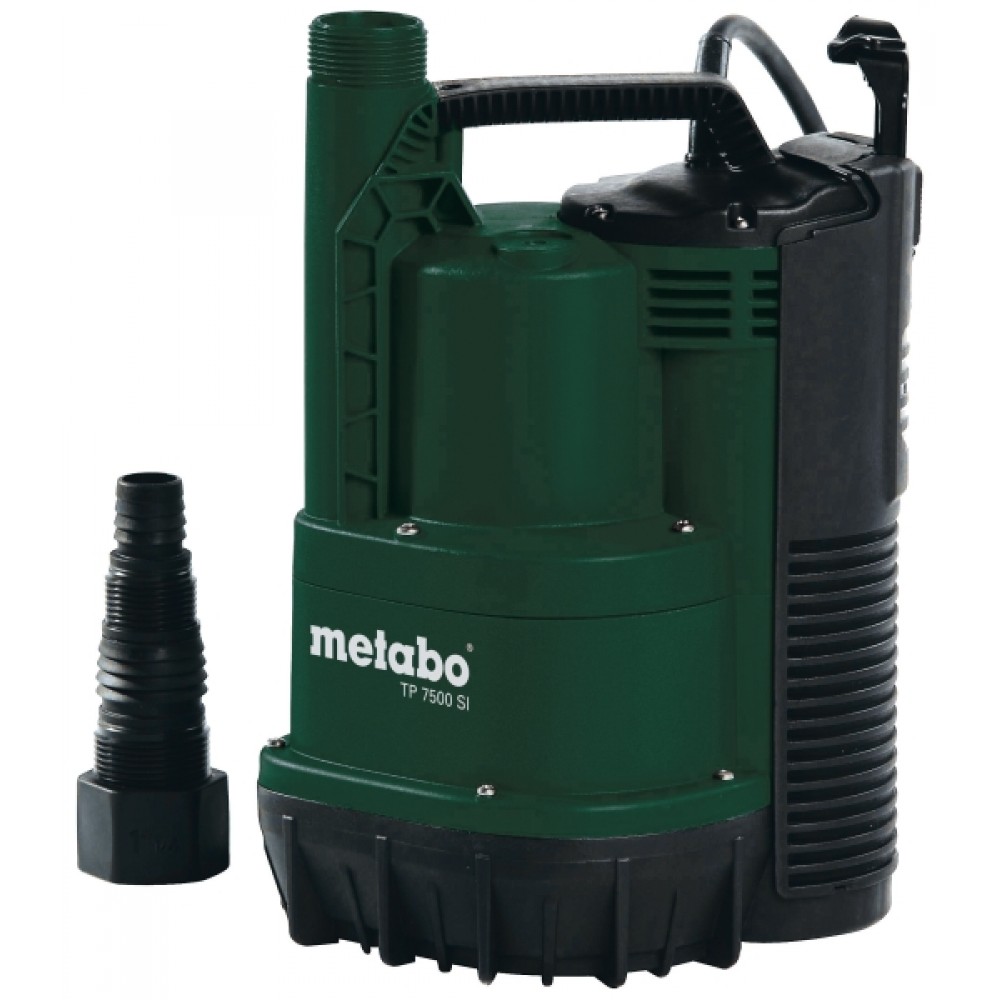 Submersible pump for clean water METABO TP 7500, power 300 W, flow 7500 l/h, head 6.5 m |  |  |