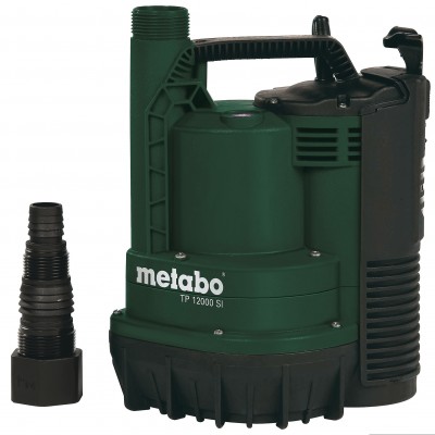 Submersible pump for clean water Metabo TP 12000 SI, power 600 W, flow 11,700 l/h, head 9 m - Central Heating