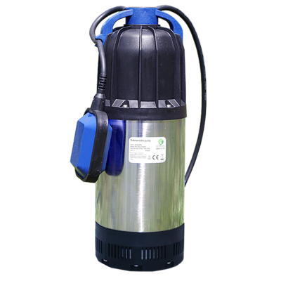 Submersible drainage water pump for well Gmax QDP with external float – flow 6.5 m³/h, power 0.8 kW, head 30 m - Gmax