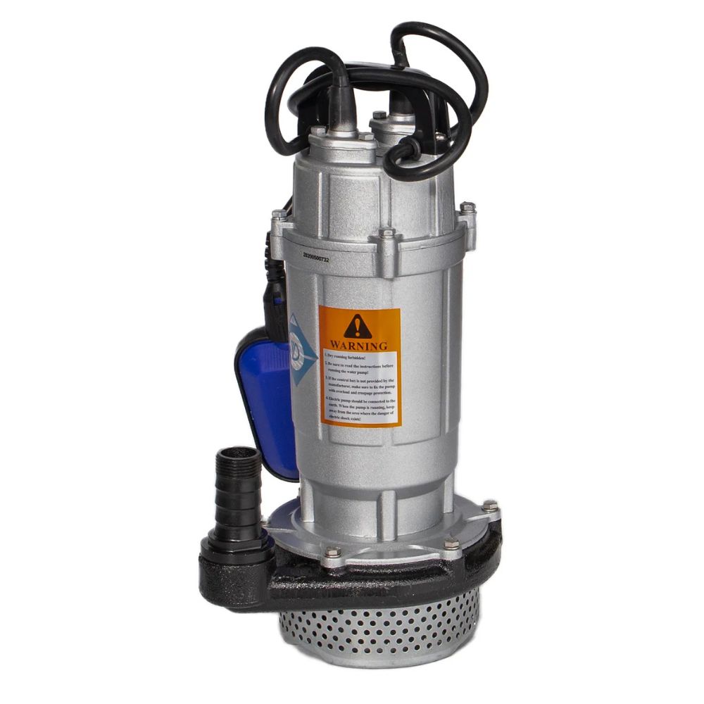 Submersible drainage pump Electromash QDX 1.5–18–0.37, power 0.37 kW, head 18 m, flow 2400 l/h, outlet 1″ |  |  |