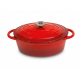 Enameled cast iron pot La Nordica, Oval, Ф29 | Cast iron pot |  |