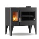 Wood cooker stove Balkan Energy ATS ΜΑSΙΝΑ PLUS 500, 11.2kW | Wood Burning Stoves With Oven | Wood Burning Stoves |