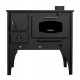 Wood cooker stove Prometey NAR Type B, 7kW | Wood Burning Stoves With Oven | Wood Burning Stoves |