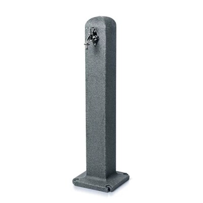 Water post Poller Prosperplast with concrete effect, anthracite - Water posts