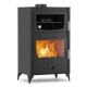 Wood burning stove with oven Balkan Energy ATS 90-30 ΜΑSΙΝΑ, 15.18kW | Wood Burning Stoves With Oven | Wood Burning Stoves |