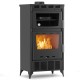 Wood burning stove with oven Balkan Energy ATS 90-30 ΜΑSΙΝΑ AERO, с вентилатор, 18.23kW | Wood Burning Stoves With Oven | Wood Burning Stoves |