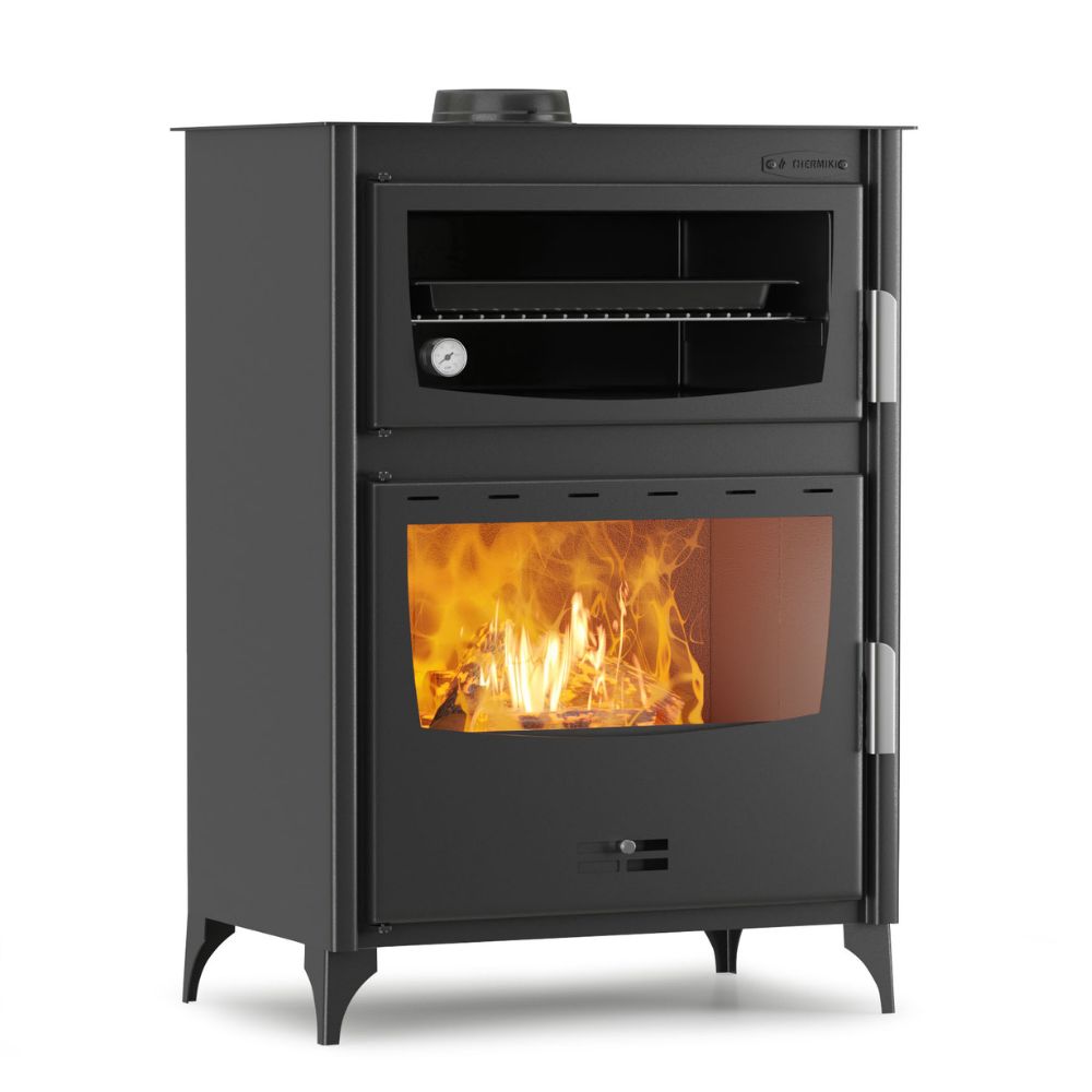 Wood burning stove with oven Balkan Energy ATS 90-50 ΜΑSΙΝΑ, 17.55kW | Wood Burning Stoves With Oven | Wood Burning Stoves |