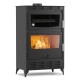 Wood stove with blower and oven Balkan Energy ATS 90-50 ΜΑSΙΝΑ AERO, 20.12kW | Wood Burning Stoves With Oven | Wood Burning Stoves |