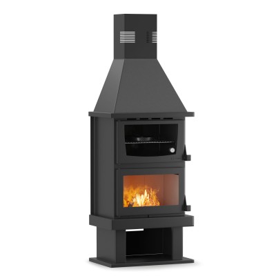 Wood burning stove with oven Balkan Energy FS AERO 90-50, 20.12kW - Product Comparison