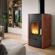 Wood burning stove with back boiler Balkan Energy ATS HYDRO, 25kW | Wood Burning Stoves With Oven | Wood Burning Stoves |