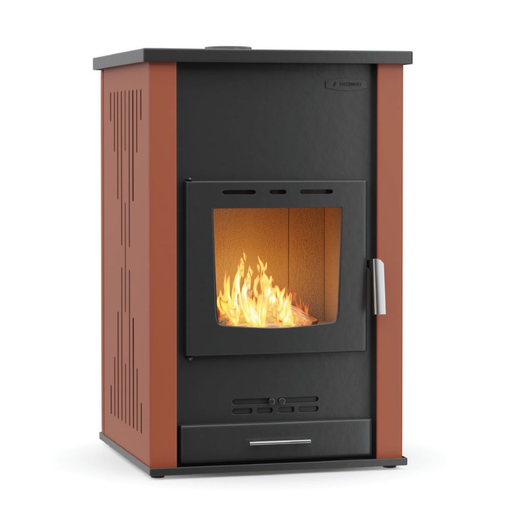 Wood burning stove with back boiler Balkan Energy ATS HYDRO, 33kW | Wood Burning Stoves With Oven | Wood Burning Stoves |