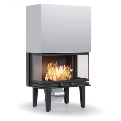 Wood Burning Fireplace Balkan Energy ATS AIR PANORAMA 800, 16.04kW - Product Comparison