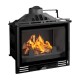 Wood Burning Fireplace UNIFLAM 600 PLUS ECO with damper, 8kW |  |  |