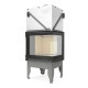 Wood Burning Fireplace UNIFLAM 660 DURO with air ducts and air supply, right side, 10kW |  |  |