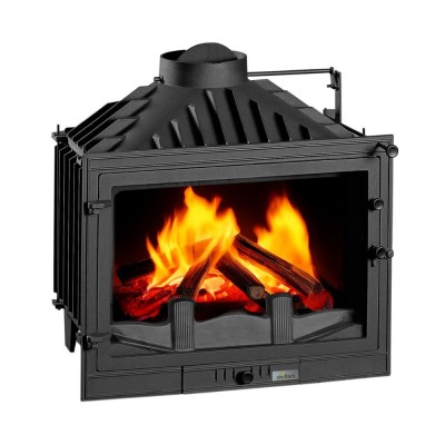 Wood Burning Fireplace UNIFLAM 700 STANDARD ECO with damper and air supply, 10kW - Product Comparison