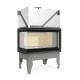 Wood Burning Fireplace UNIFLAM 860 DURO with air ducts and air supply, left side, 14.1kW |  |  |