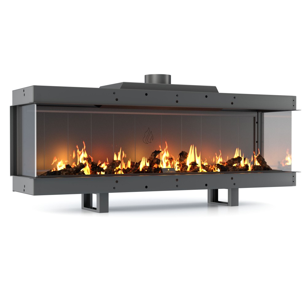 Gas fireplace Balkan Energy GAS PANORAMA 150, 13kW | Gas fireplaces |  |