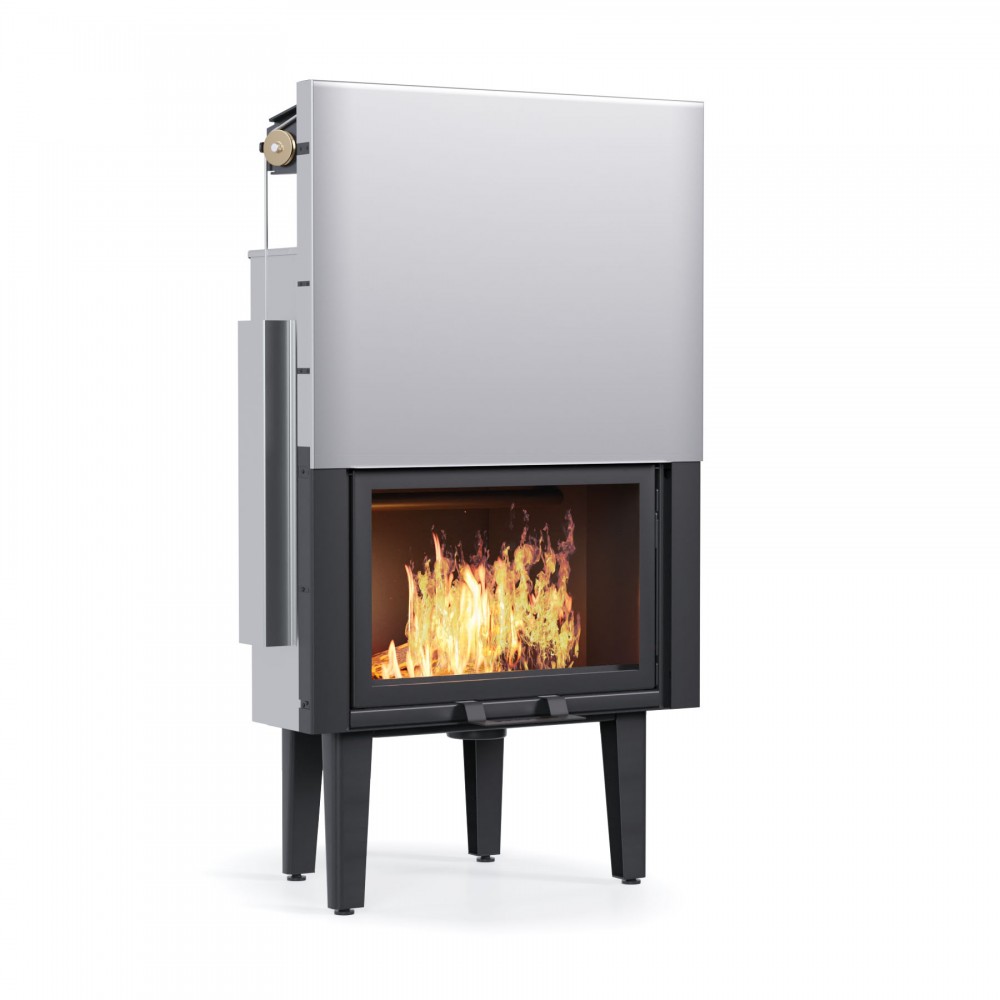 Wood Burning Fireplace with Back Boiler Balkan Energy ATS STRAIGHT HYDRO 700, 24.56kW | Back Boiler Fireplaces | Wood Burning Fireplaces |