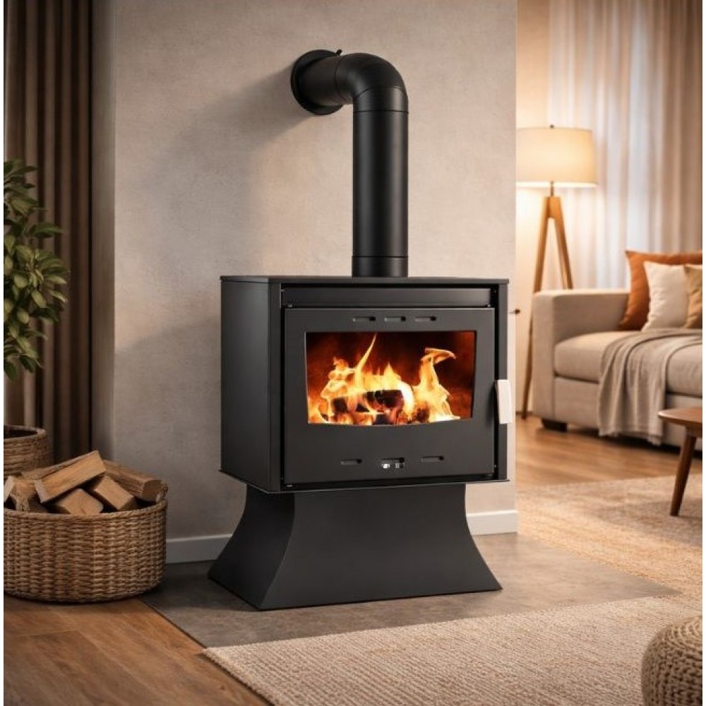 Wood burning stove Balkan Energy ATS 100, 12.19kW | Wood Burning Stoves |  |