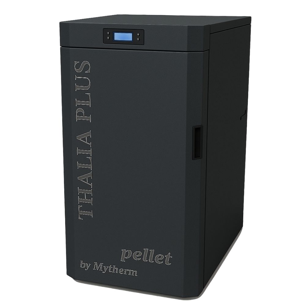 Pellet boiler / Pellet furnace Mytherm Thalia Plus 18 black, 18kW | Pellet boiler / Pellet furnace Mytherm Thalia Plus 18 black, 18kW |  |  |