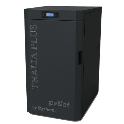 Pellet boiler / Pellet furnace Mytherm Thalia Plus 18 black, 18kW Pellet boiler / Pellet furnace Mytherm Thalia Plus 18 black, 18kW - Mytherm