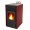 Pellet stove Mytherm Angela TA 16 red, 16kW Pellet stove Mytherm Angela TA 16 red, 16kW