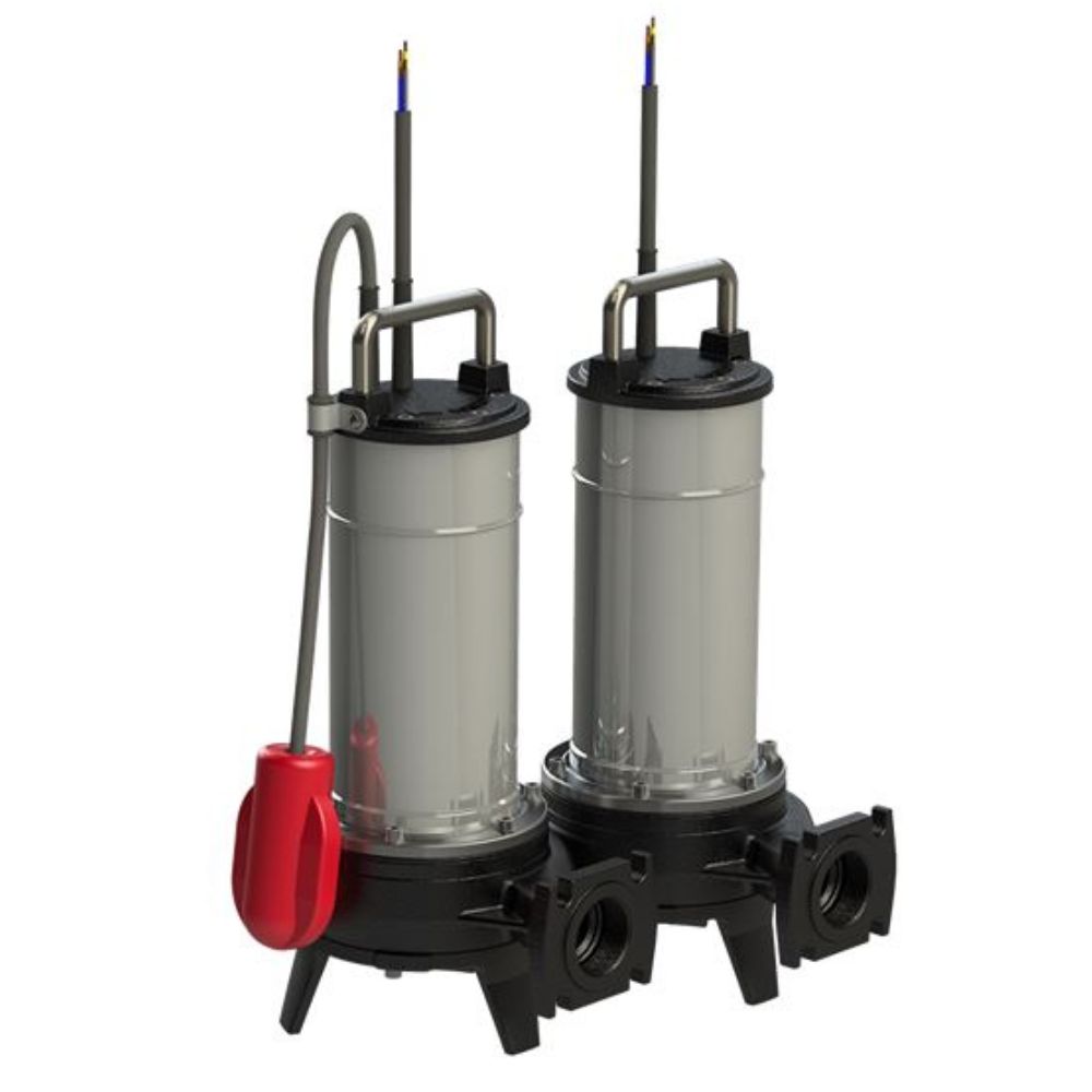 Submersible pump for wastewater Franklin 40 FGR-52, head 18.5m, flow 18.5m³/h, power 0.75kW |  |  |