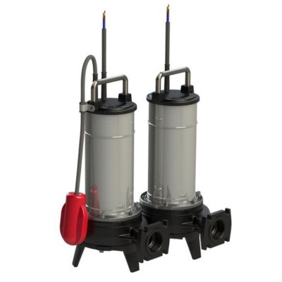 Submersible pump for wastewater Franklin 40 FGR-52, head 21m, flow 12.6m³/h, power 1.1kW - Franklin Electric