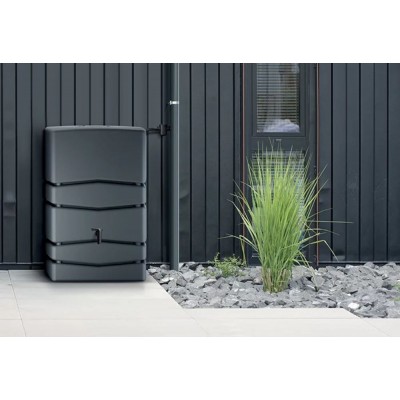 Rainwater tank Prosperplast Arves Aqua Tower, 350L, Grey - Rainwater tanks