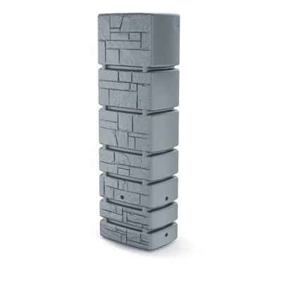 Rainwater tank Prosperplast Arves Tower Stone, 350L, Grey - Rainwater tanks