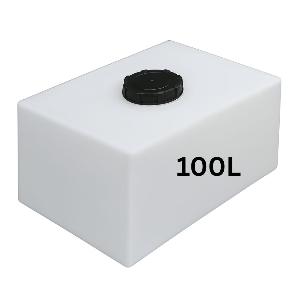 Drinking water storage tank HydroMoby SMALL S11, horizontal 100 L (white) | Drinking water storage tank HydroMoby SMALL S11, horizontal 100 L (white) | | |