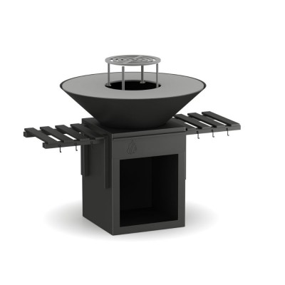 Steel Charcoal Grill Balkan Energy ROUND 920 - Barbecue