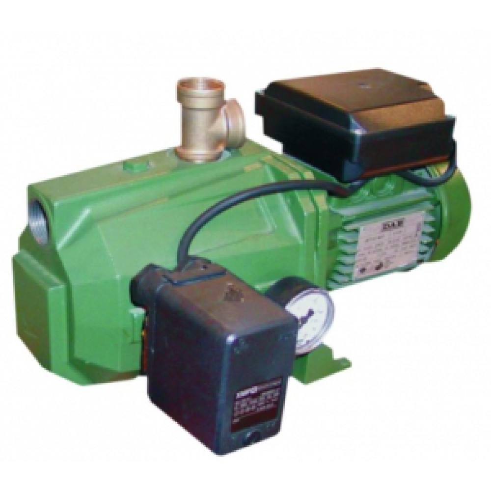 Self-priming centrifugal pump for gardens and other applications DAB JET 62MP, head 42 m, flow 3.4 m³/h, power 440 W |  |  |