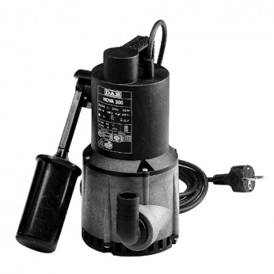 Submersible drainage water pump DAB NOVA 600 M-A - SV / 550 W, head 10 m, flow rate 16.2 m³/h, power 0.8 kW - Central Heating