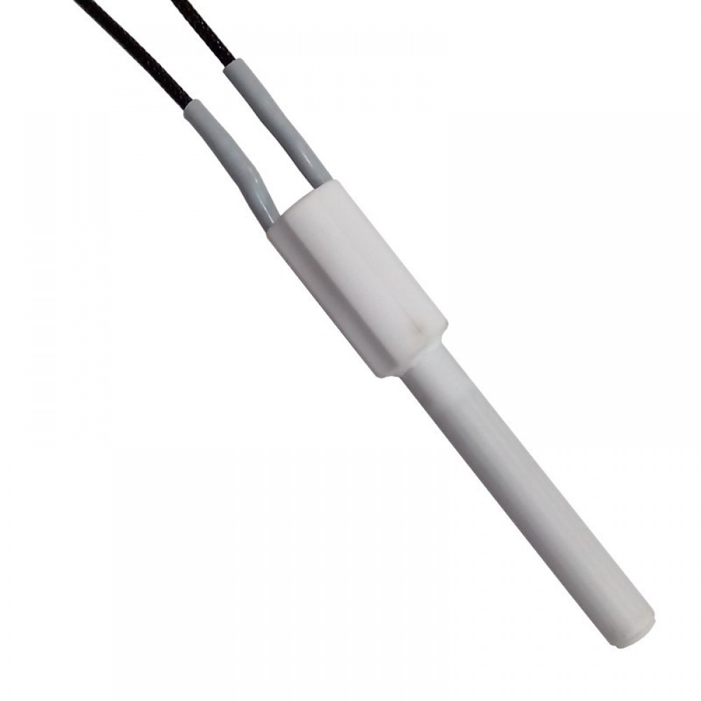 Ceramic Igniter / Heating element for pellet stove Ravelli, MCZ, Palazzetti, Karmek One and others, total length 103mm, 200W | Igniters / Resistors for Pellet Stoves | Pellet Stove Parts |
