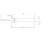 Igniter / Heating element kit with guide tube for pellet stoves  Jotul, Ravelli and others, length 144mm, 350W | Igniters / Resistors for Pellet Stoves | Pellet Stove Parts |