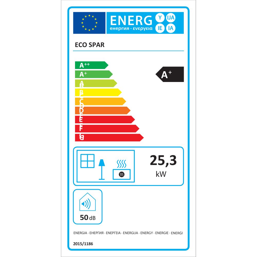 Pellet boiler stove Eco Spar Auriga, 25kW | Pellet Stoves With Back Boiler | Pellet Stoves |