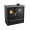 Wood cooker stove Verso CS Plus with stainless steel oven and steel hob, Black, Right, 7.7kW