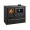 Wood cooker stove Verso CS Plus with steel oven and steel hob, Black, Right, 7.7kW