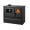 Wood cooker stove Verso CS Plus with steel oven and steel hob, Black, Left, 7.7kW