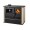 Wood cooker stove Verso CS Plus with steel oven and steel hob, Ivory, Left, 7.7kW