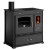 Wood cooker stove Prometey Perfect Eco with left flue, 7kW