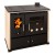 Wood cooker stove Prometey Perfect Practik Lux, ivory, 9.5kW