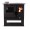 Wood cooker stove Verso CS Inox with stainless steel oven, Left, 7.7kW
