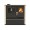 Wood cooker stove Verso CS Plus with stainless steel oven and steel hob, Ivory, Left, 7.7kW