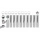 Flue kit for pellet stove, Stainless steel, Insulated, Ø100 (inner diameter), 10.7m