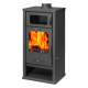 Wood burning stove with oven Balkan Energy Troy, 7.8kW | Wood Burning Stoves | Stoves |